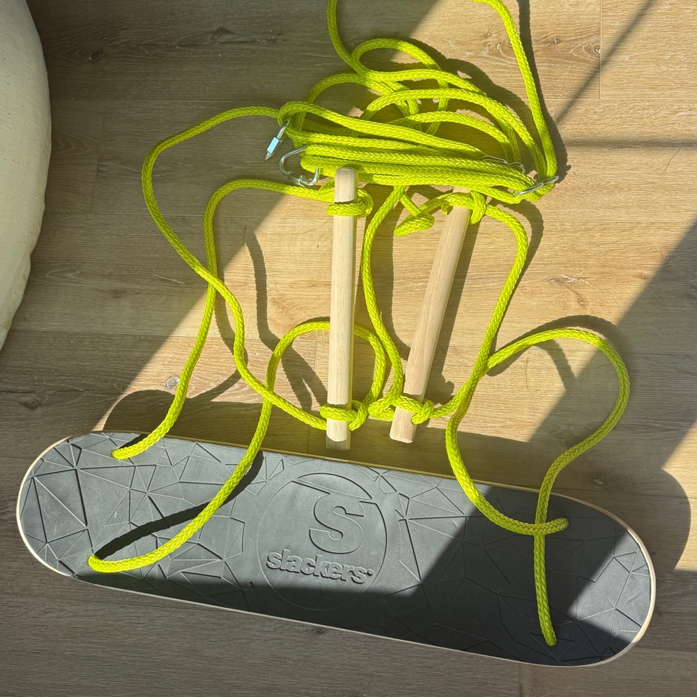 Slackers Skate Swing for Kids- Indoor/Outdoor